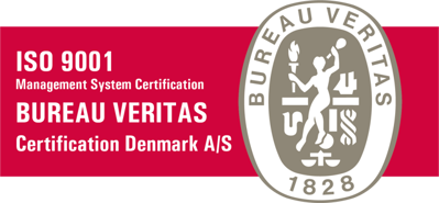 Seneste ISO-certificering 9001