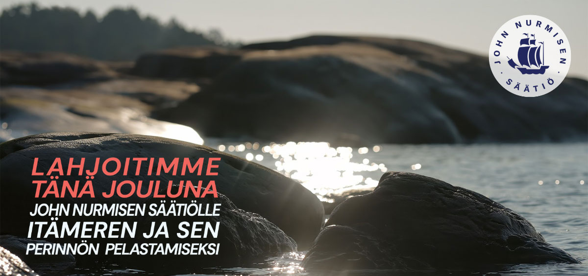 Lahjoitimme John Nurmisen Säätiölle