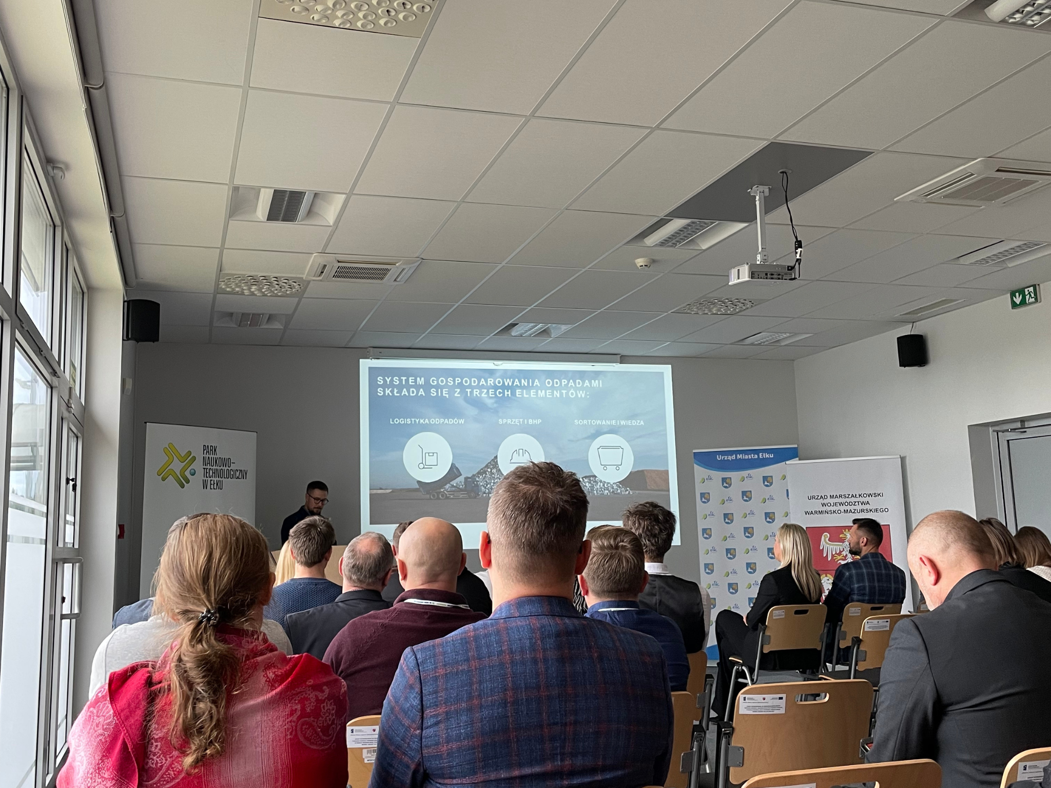 Konferencja w Parku Naukowo Technoligcznym w Ełku - Zielona Optymalizacja