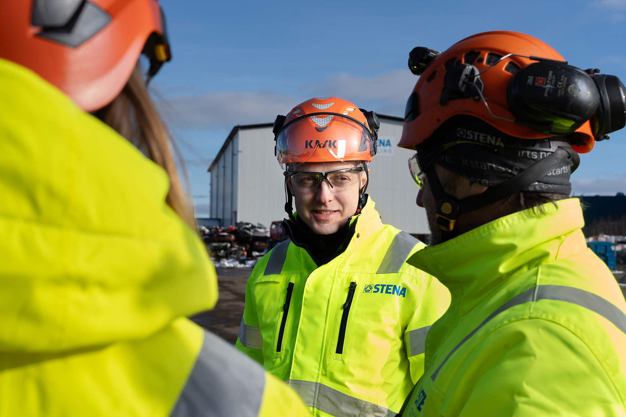 Christoffer Holmström, Group Compliance Officer at Stena Metall.
