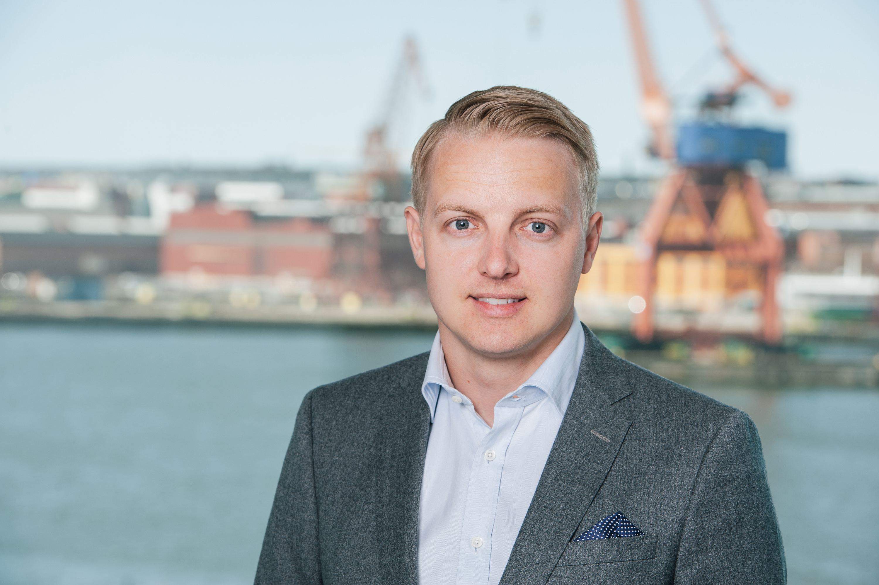 Christoffer Holmström, Group Compliance Officer for Health and Safety at Stena Metall