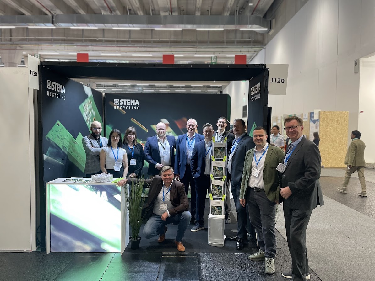 Stanowisko stena recycling na targach ewaste world