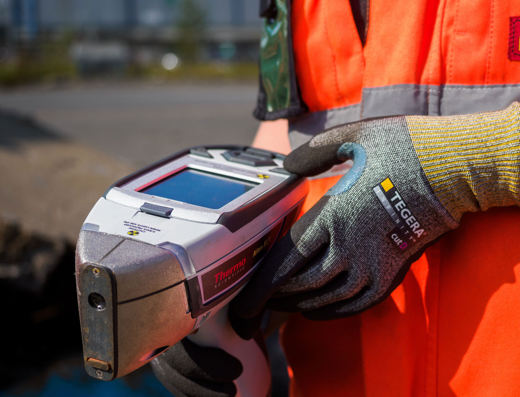 Niton on alkuaineanalysaattori, jolla voidaan mitata materiaalin koostumusta