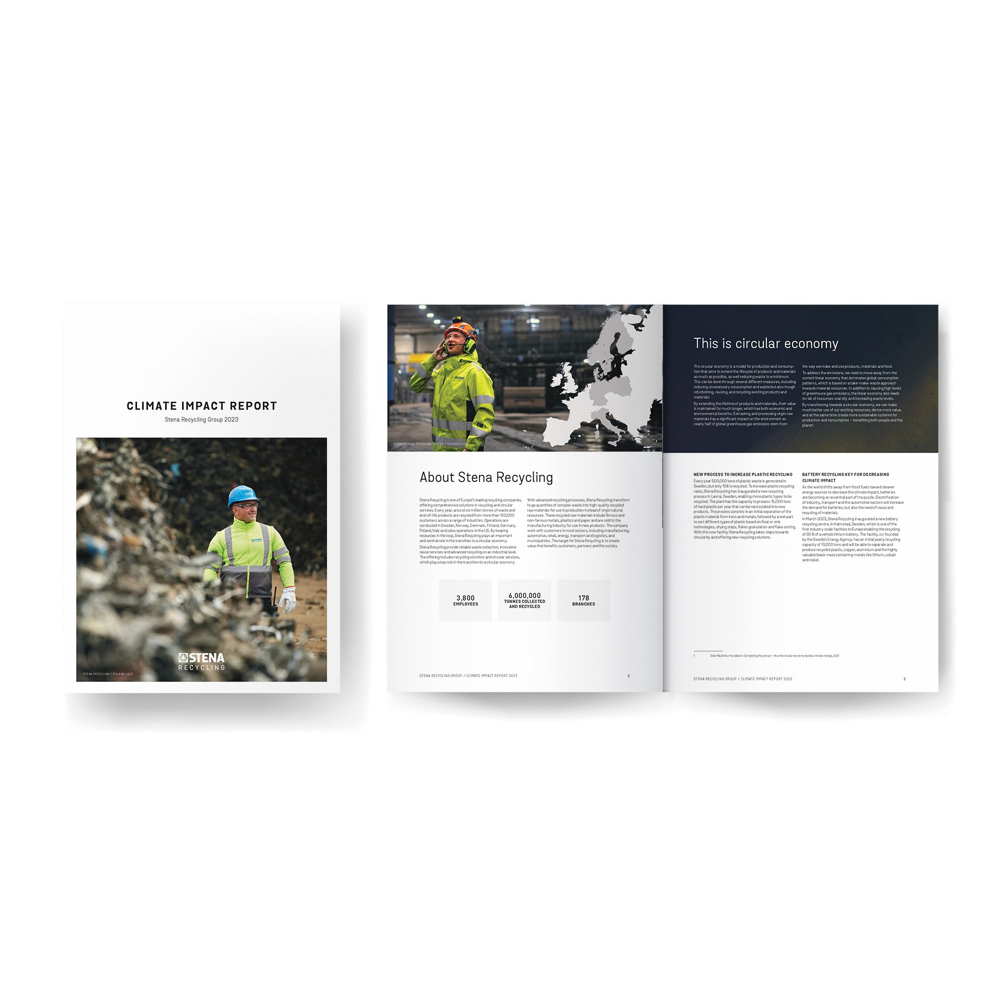 Climate Impact 2023 Stena Recycling Group and Stena Recycling Sweden