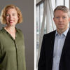 Jonny Wehrnlund och Sara Davidsson på Stena Recycling uppmanar kommuner att fatta beslut för att underlätta för utökad utsortering av hårdplast sedan ny anläggning invigts. 