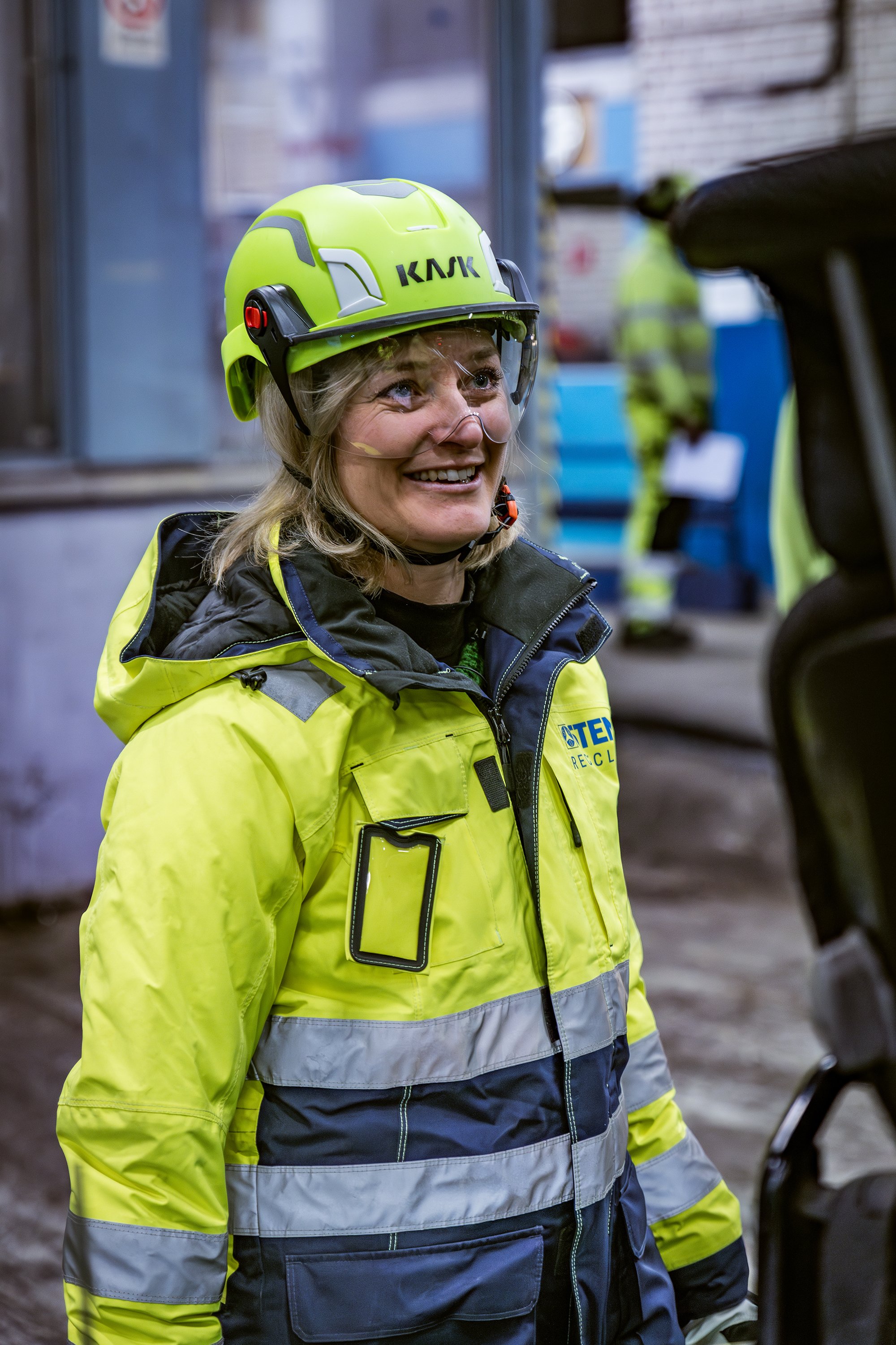 Lovisa Eriksson, Tukholman alueen johtaja Stena Recyclingilla.