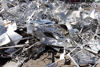 Kierrätys Riihimäki. Metalliromua kierrätykseen kerättynä Stena Recyclingin yksikössä.