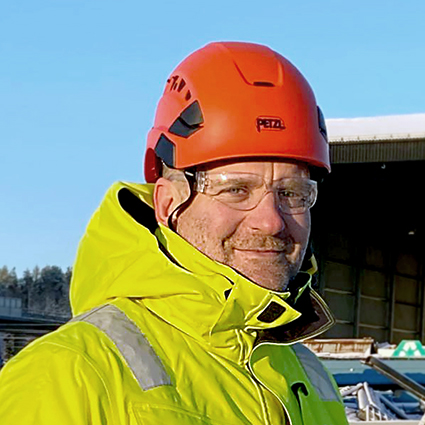 Yksikönpäällikkö Aki Nurminen.