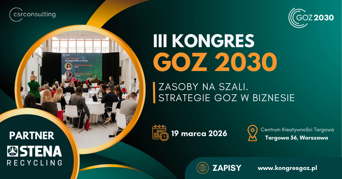 Kongres GOZ 2030 we współpracy ze Stena Recycling