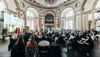 Inside the venue of the first annual event Circular Initiative
