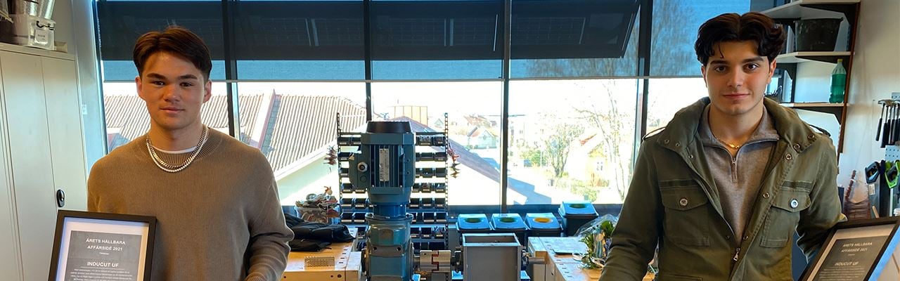 Inducut UF får pris för “Årets hållbara affärsidé”