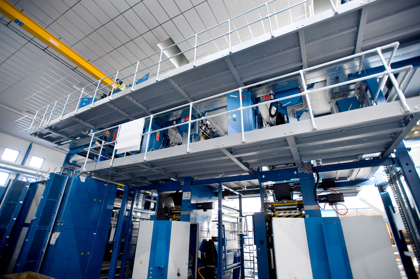 Vedetön painokone Kokkolan painotalossa