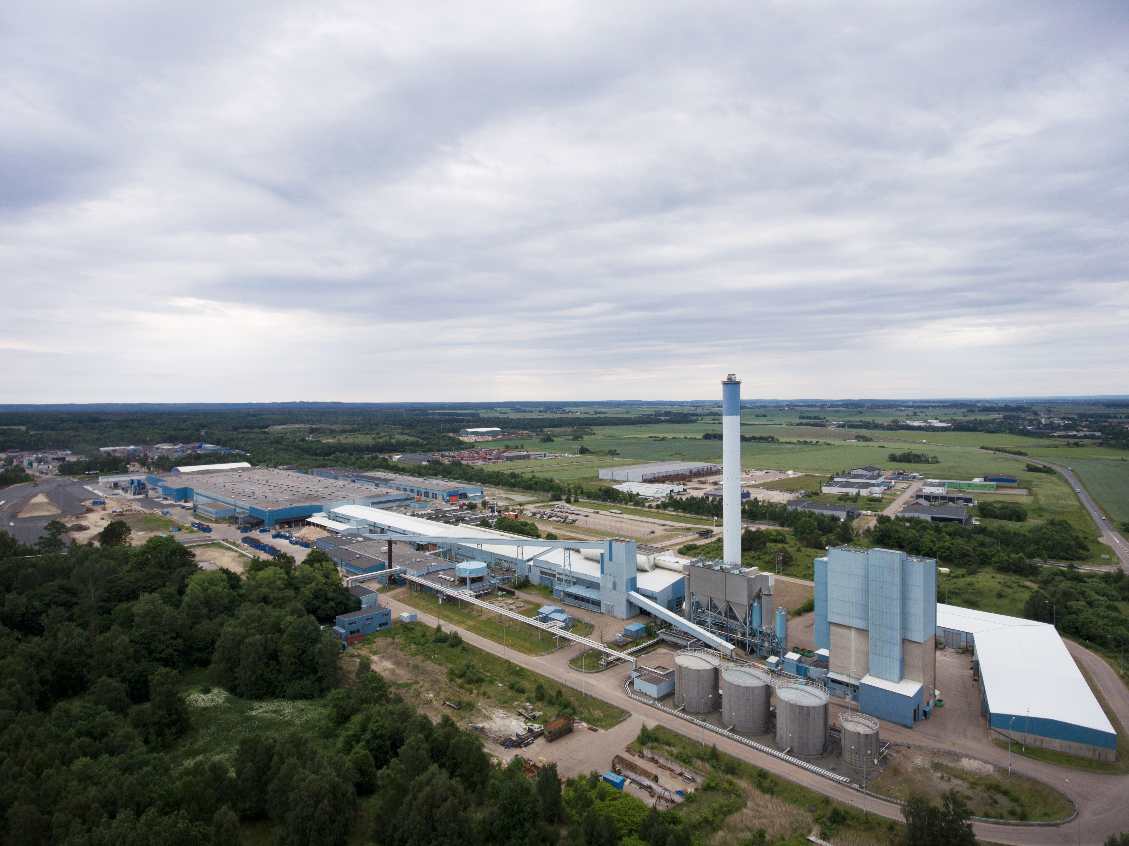 Stena Recyclings nye anlegg i Halmstad