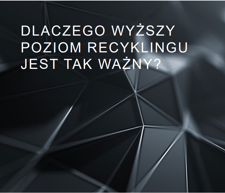 EBOOK: DLACZEGO WYŻSZY POZIOM RECYKLINGU JEST WAŻNY?