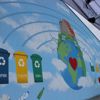 Zdjęcie ekologicznego muralu w oddziale Stena Recycling w Bydgoszczy 