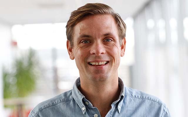 Pär Håkansson, leder for Stena Recyclings gjenvinning av elektronikk.