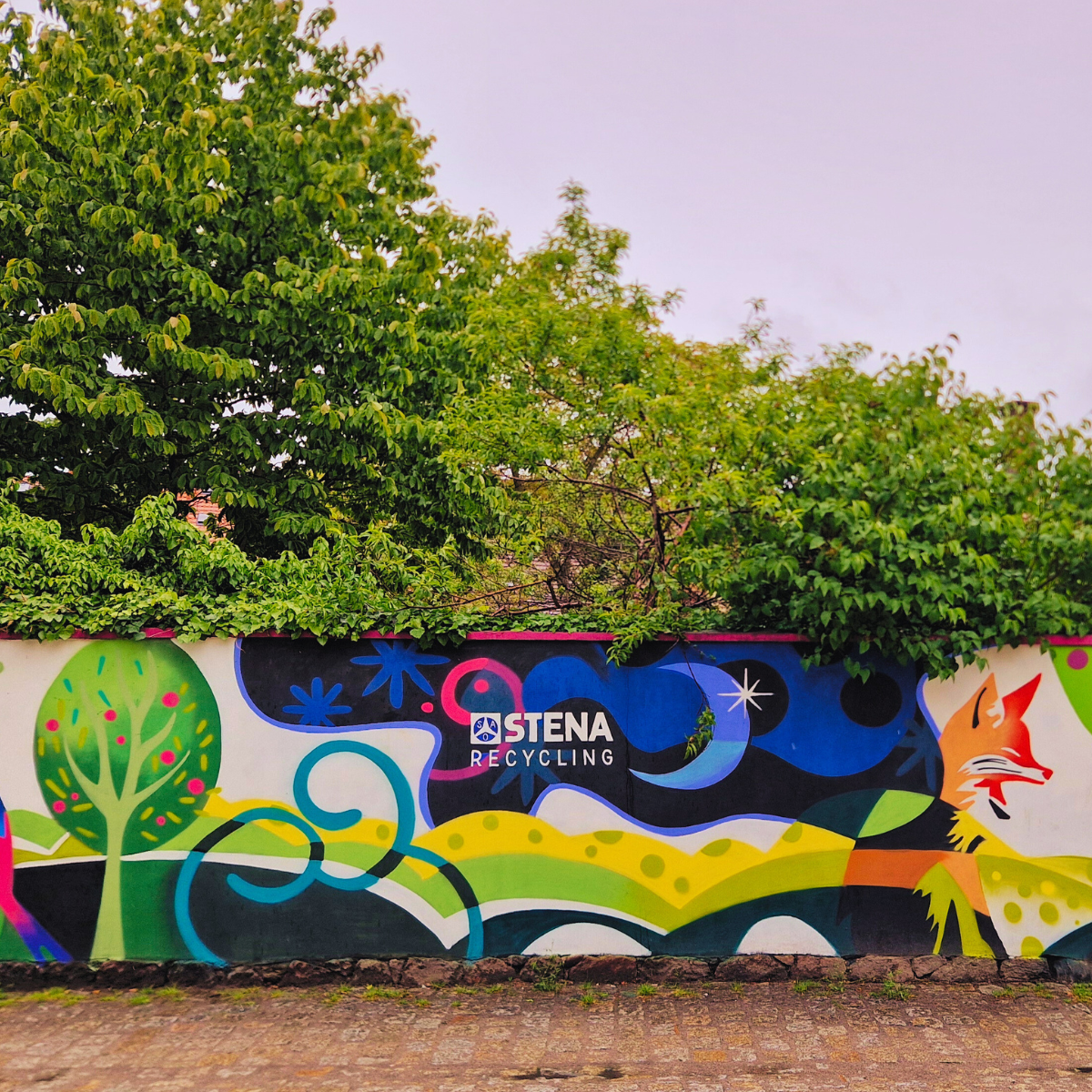 Ekologiczny mural we Wschowie