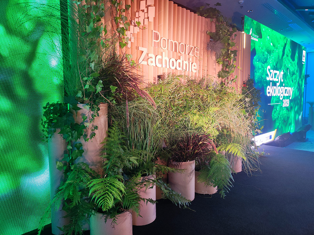 Papierowe gilzy Stena Recycling na Szczycie Ekologicznym