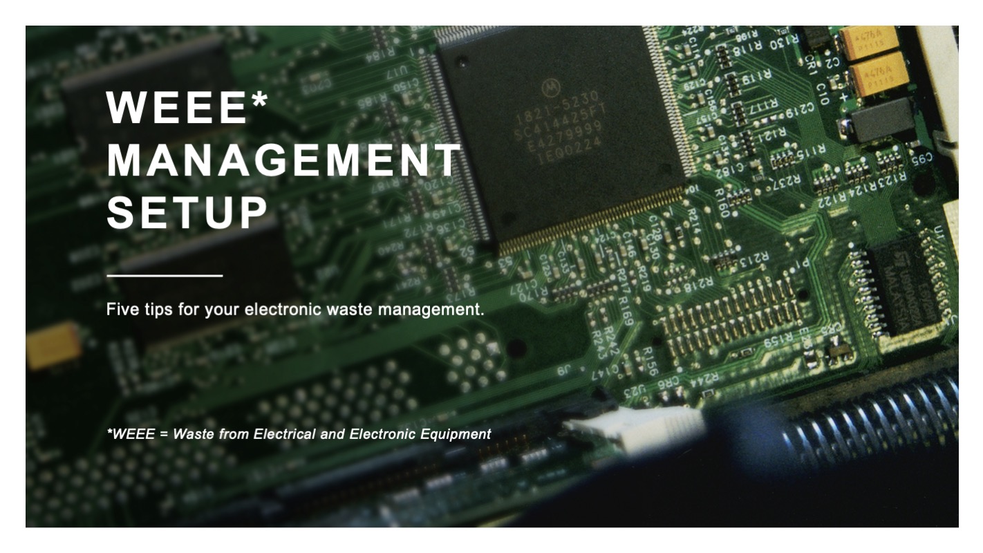Håndter WEEE – elektronikaffaldet (english)