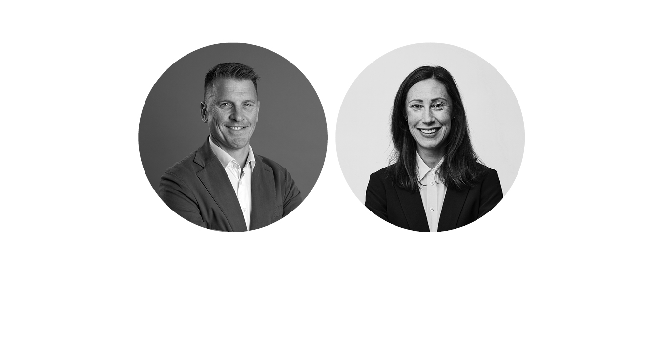 Kristofer Sundsgård, President & CEO of Stena Recycling Group & Louise Eriksson, Principal Consultant at Stena Circular Consulting