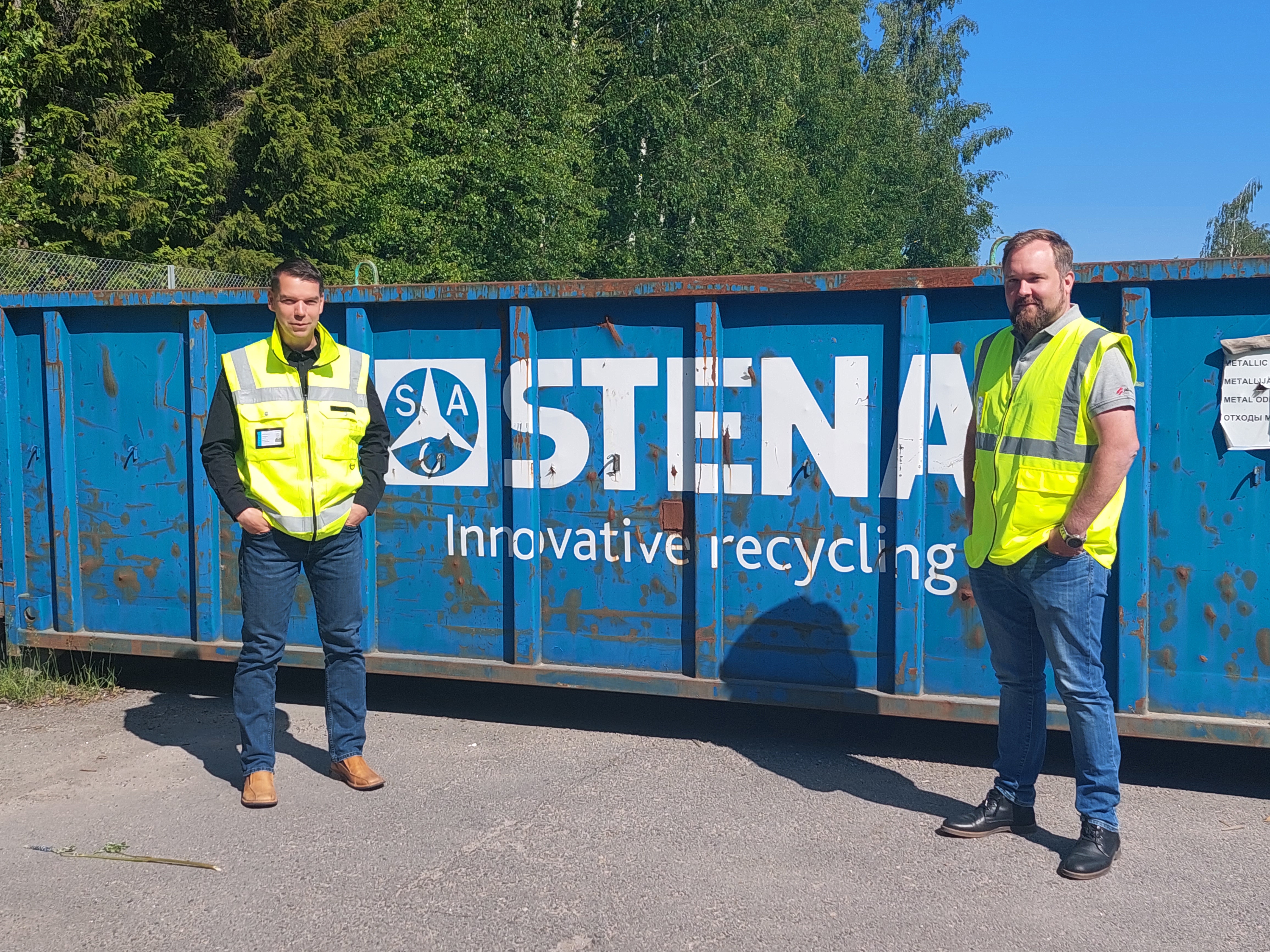 Stena Recycling on Alupron kokoniasvaltainen kierrätyskumppani
