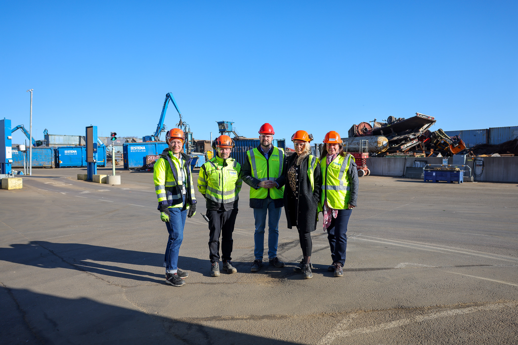 Sara Davidsson, Andreas Strömbäck, David Josefsson, Jennie Wernäng och Marie-Louise Hänel Sandström