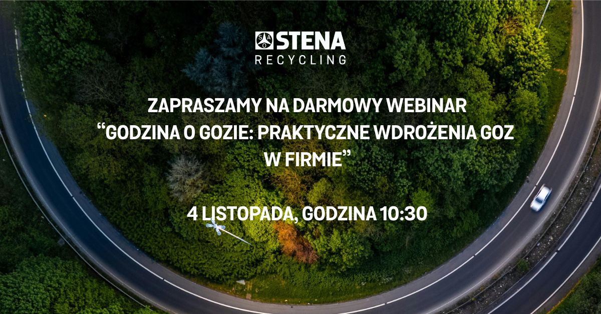 Webinar Godzina o GOZie plakat
