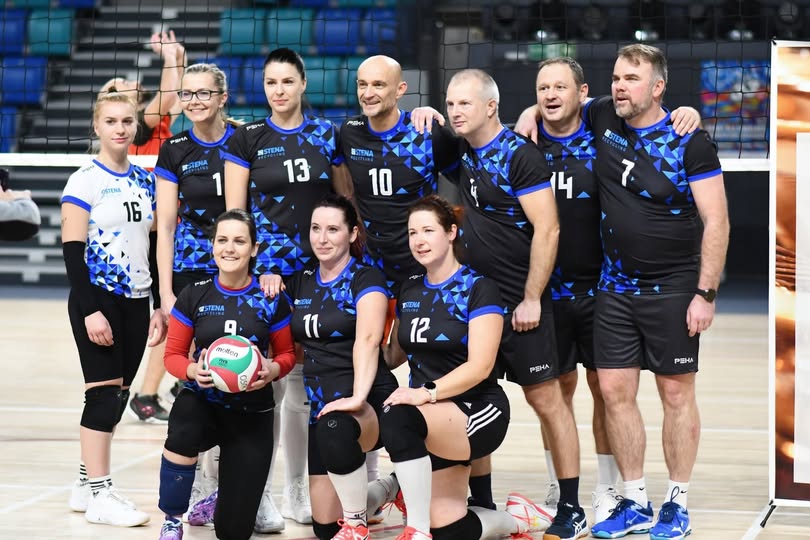 Zespół siatkarski Stena w Suwałkach