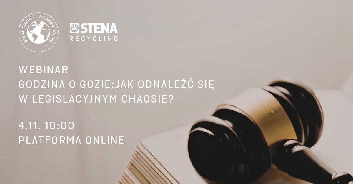 Stena Recycling, webinar, Godzina o GOZie