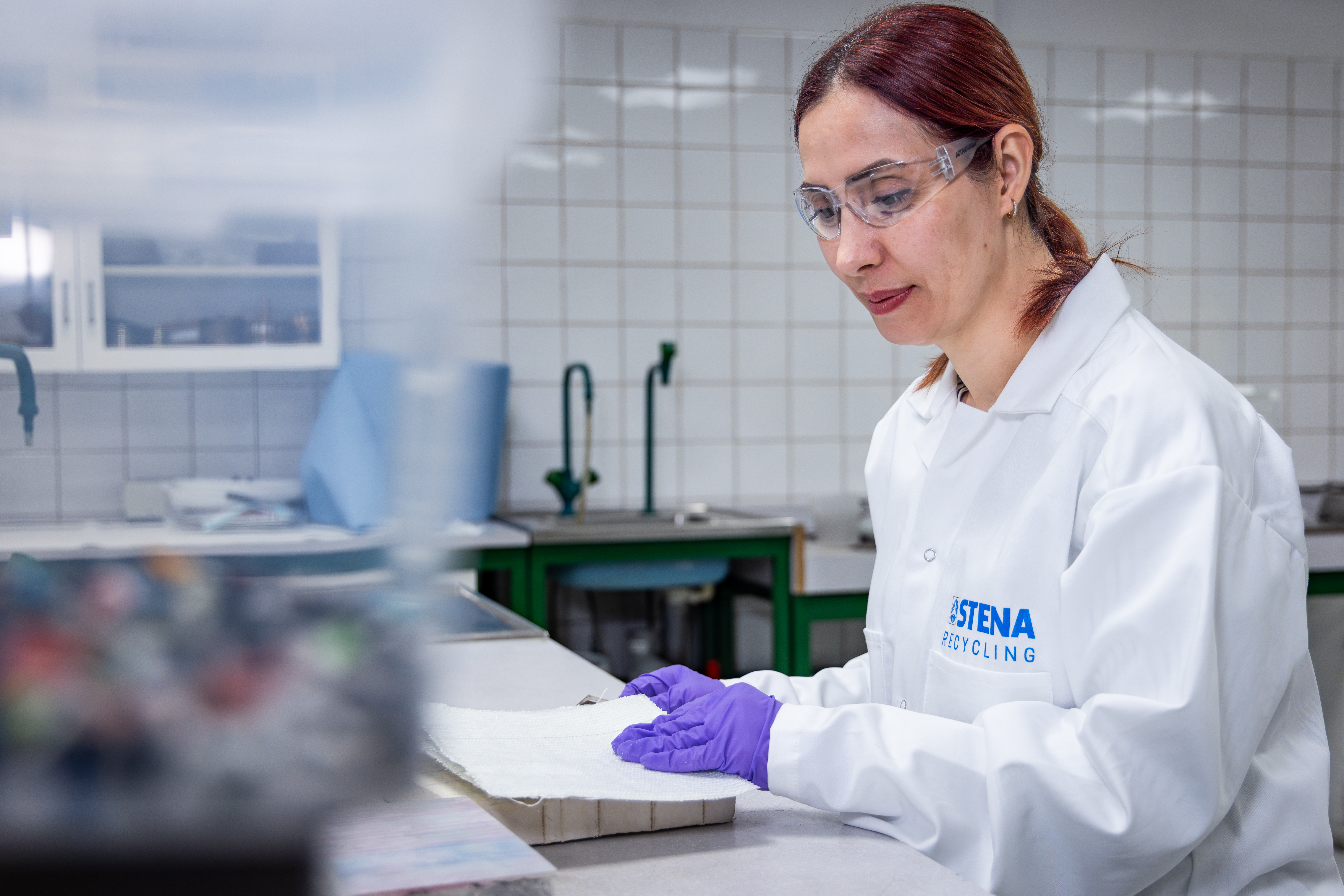 Samira Akbari, ekspertka ds. materiałów i analiz w Stena Metall