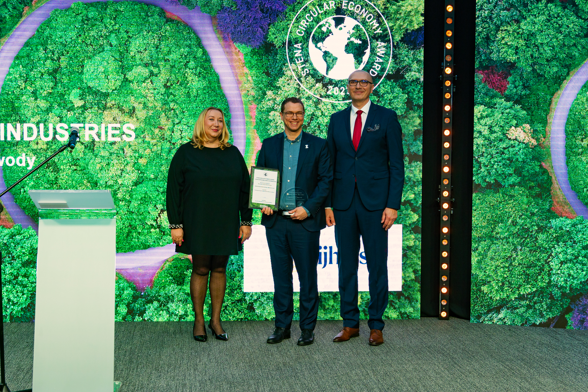 Rozdanie nagród Stena Circular Economy Award dla Nijhuis