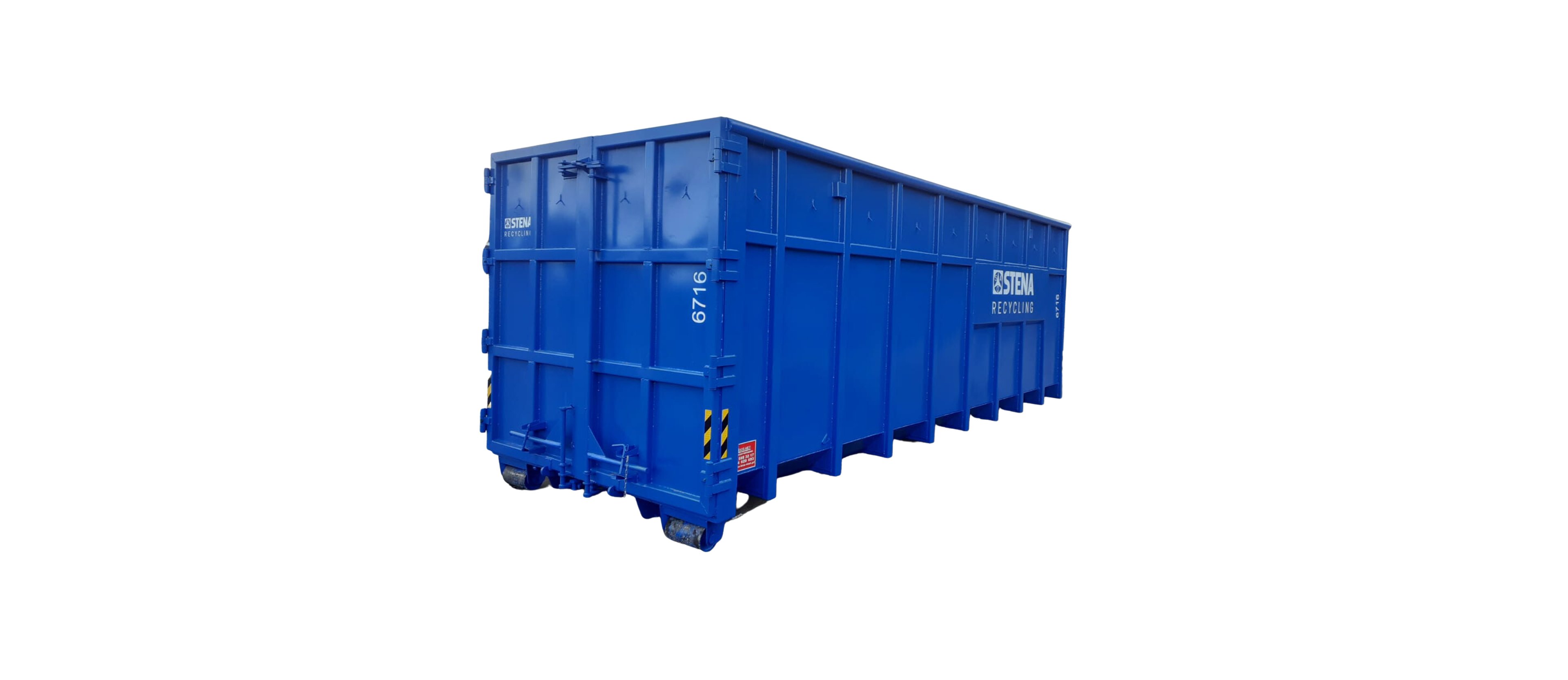 Kontener stalowy 34 m3 otwarty