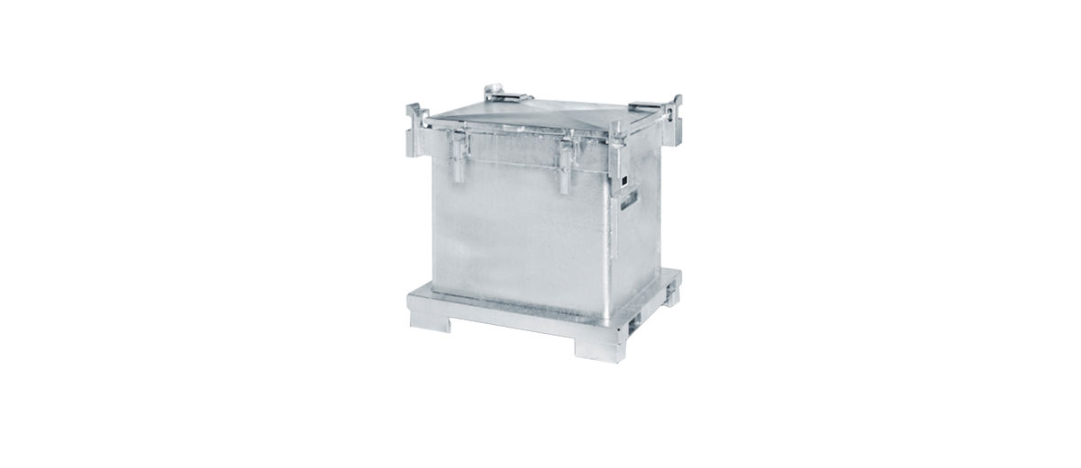 Pojemnik stalowy typu ASP 600 l | Stena Recycling PL