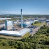 En flygbild över Stena Nordic Recycling Center