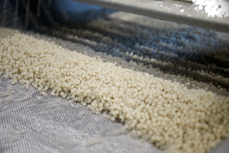 Produkcja regranulatu w zamkniętym obiegu wody