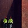 Two people in workwear