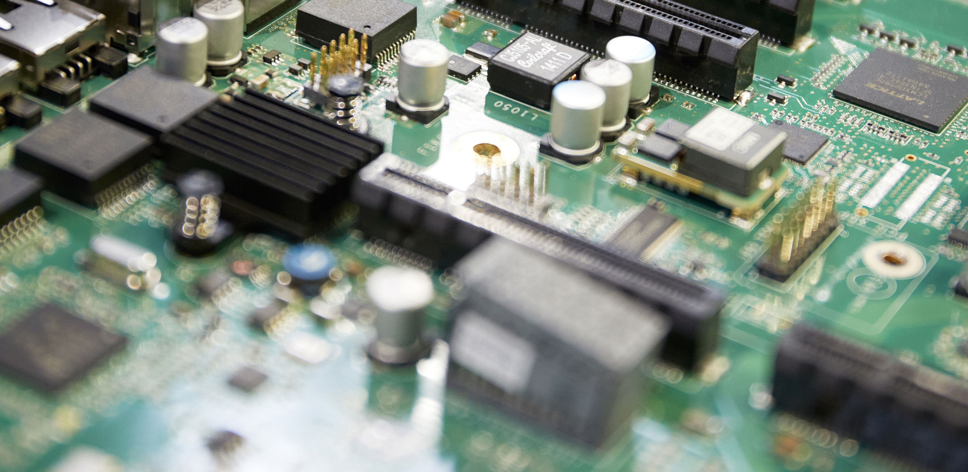 A circuit board – an example of electronic waste that Stena Recycling can collect and recycle