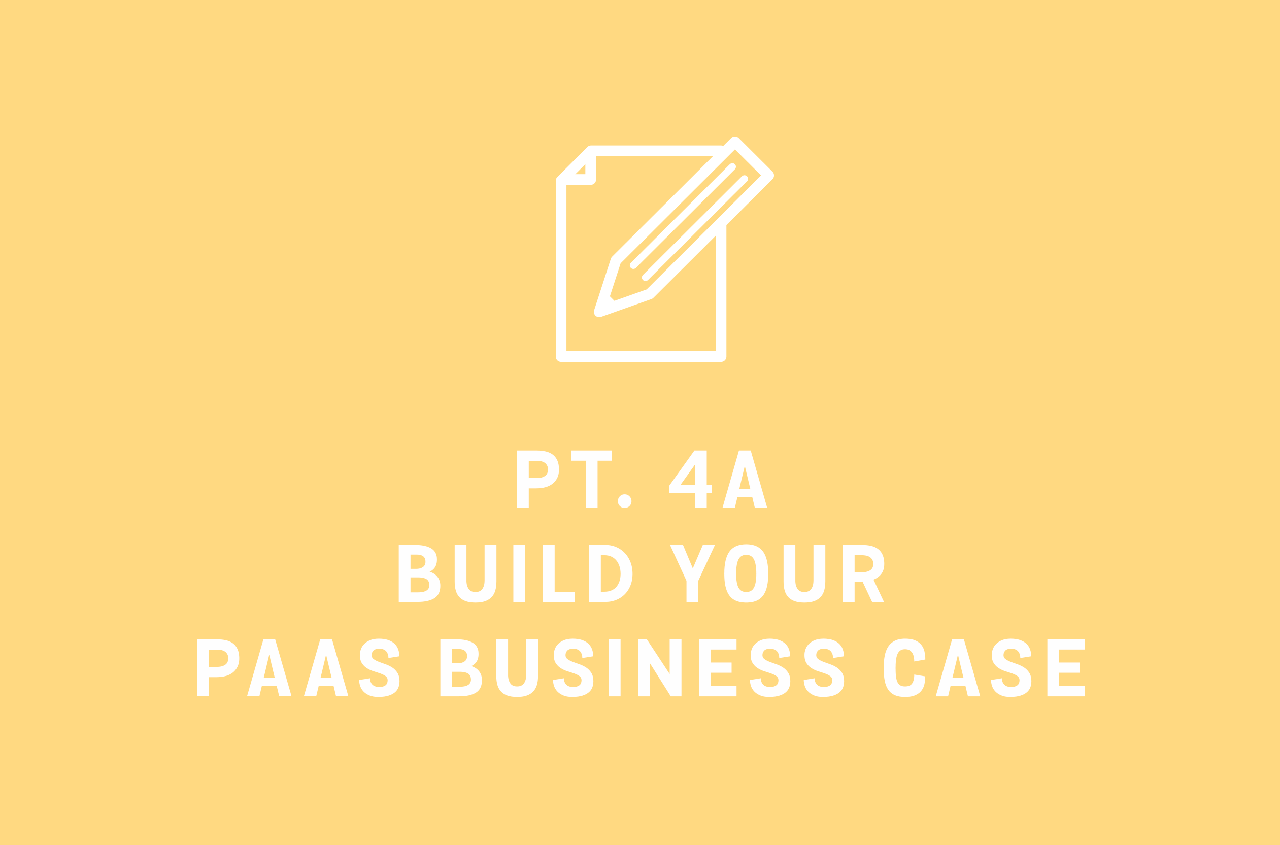 Build your Product-as-a-Service business case