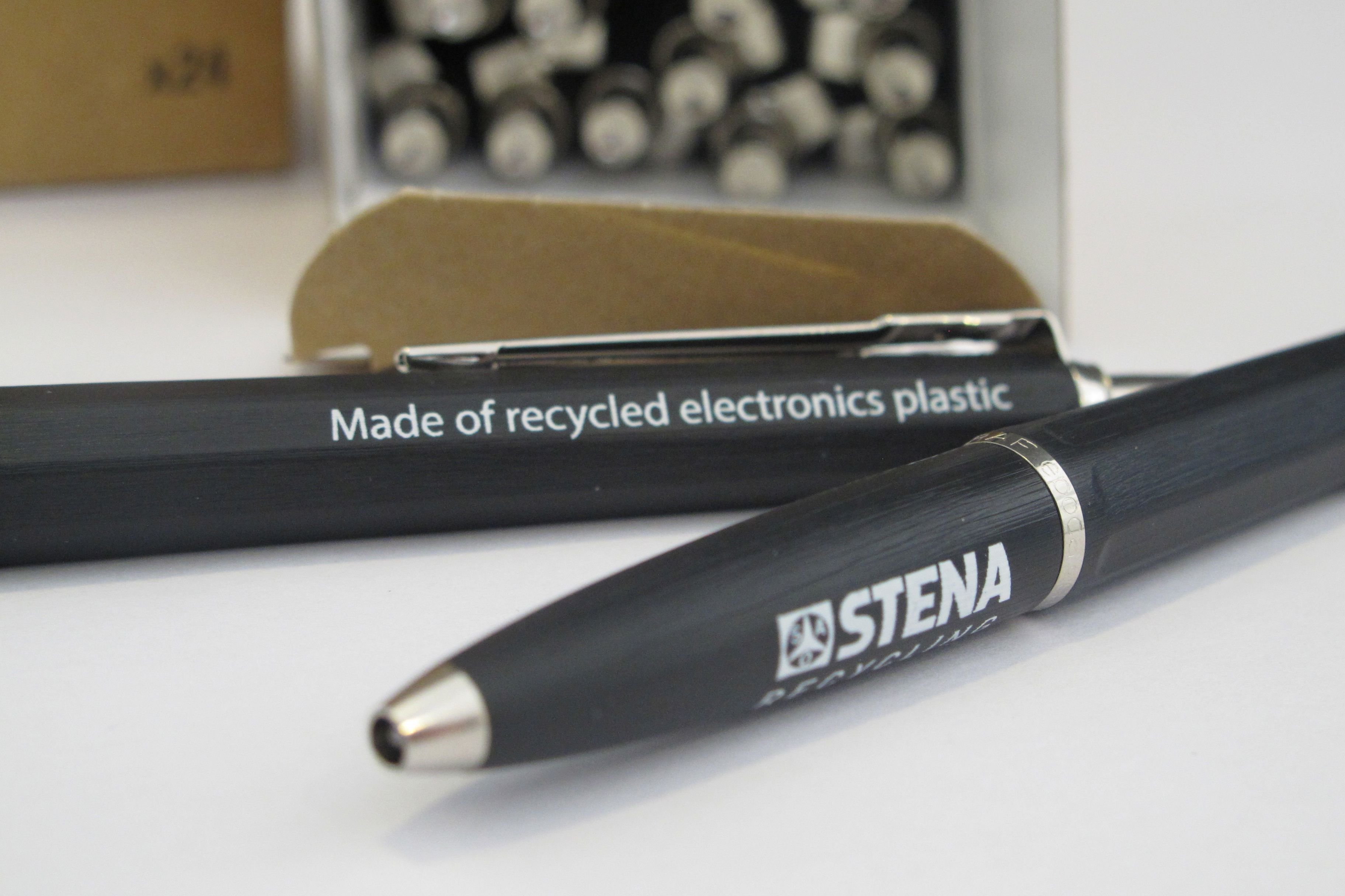 Ballograf uses recycled hard plastic in a special edition of Epoca, the classic ballpoint pen