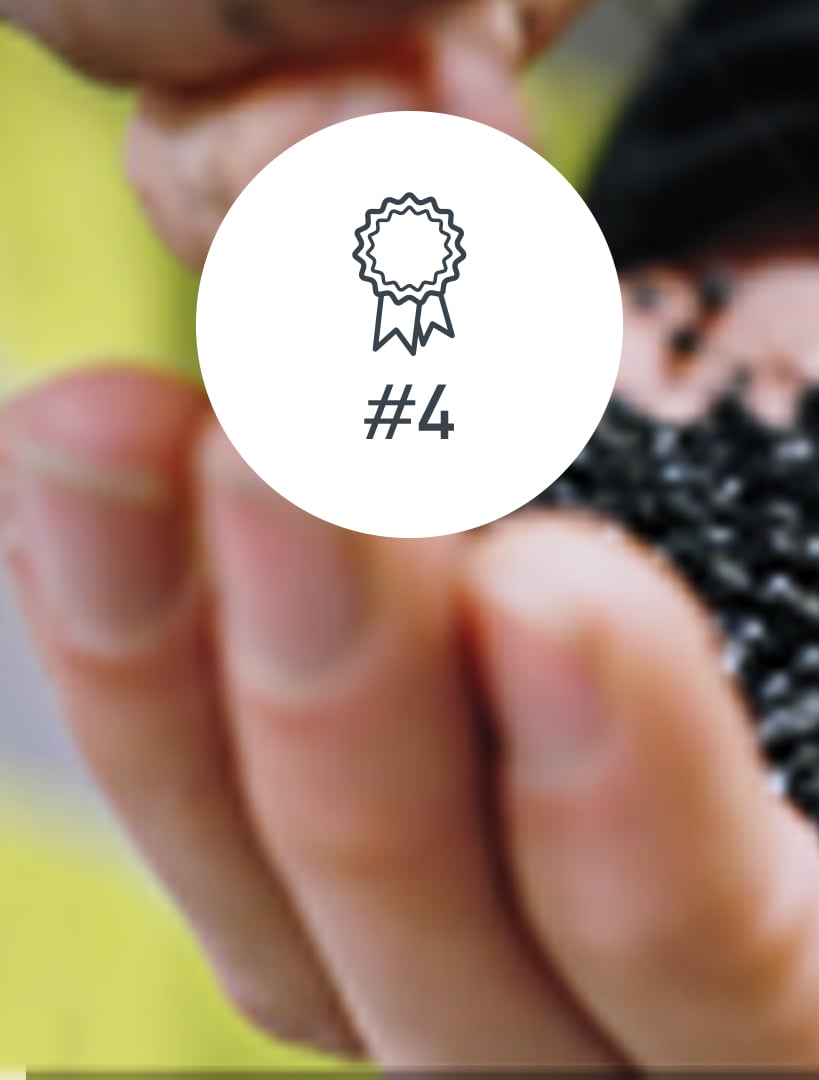 Step 4: Premium circular raw material