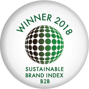 Winner 2018 - Sustainable Brand Index B2B